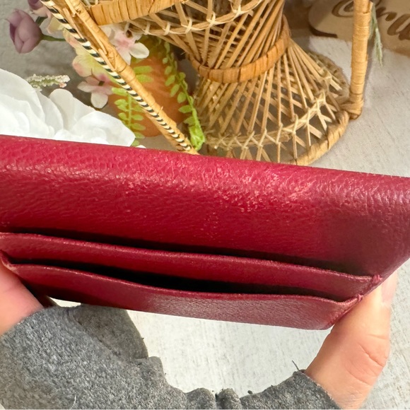 Burberry wallet in wine - Picture 4 of 5